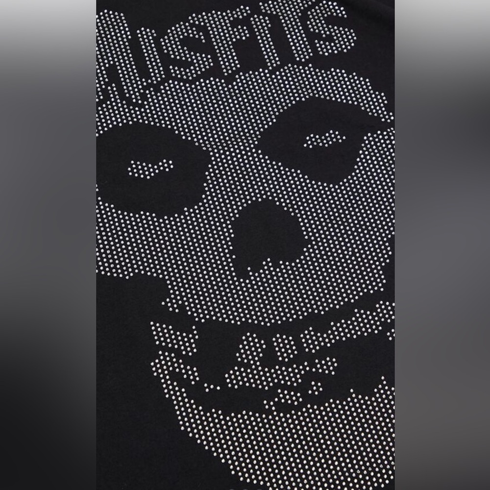 F21 Rhinestone Misfits Shirt